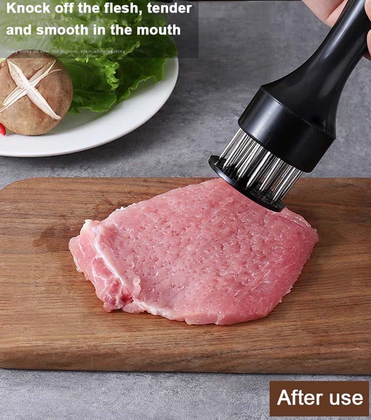 Meat After Using Meat Tenderizer